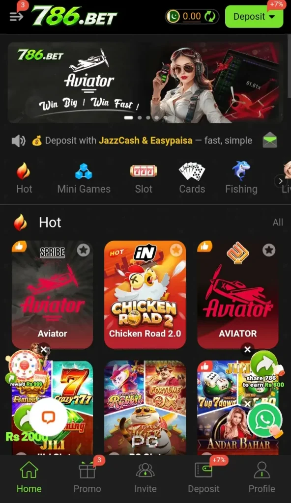 786BET Game Banner