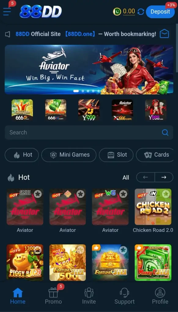 88DD Game Banner