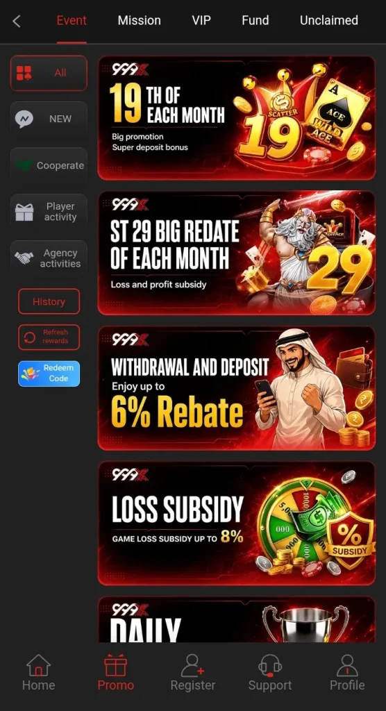 999X Game Banner