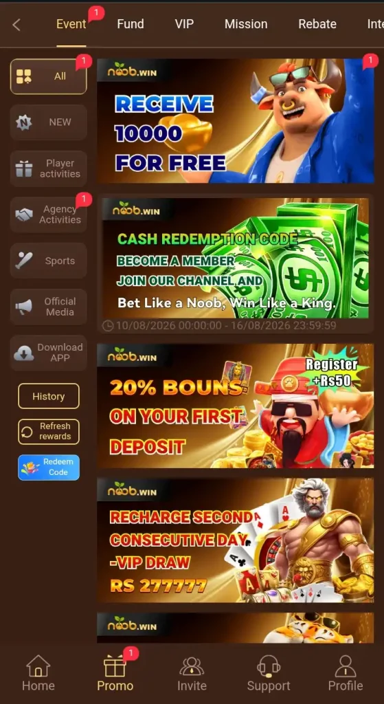 Noob Game Banner