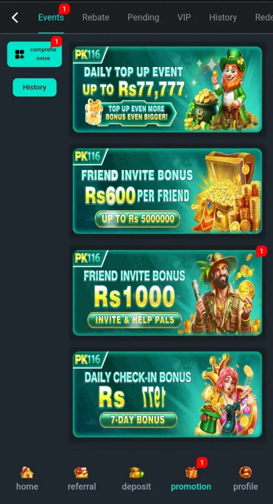 PK116 Game Banner