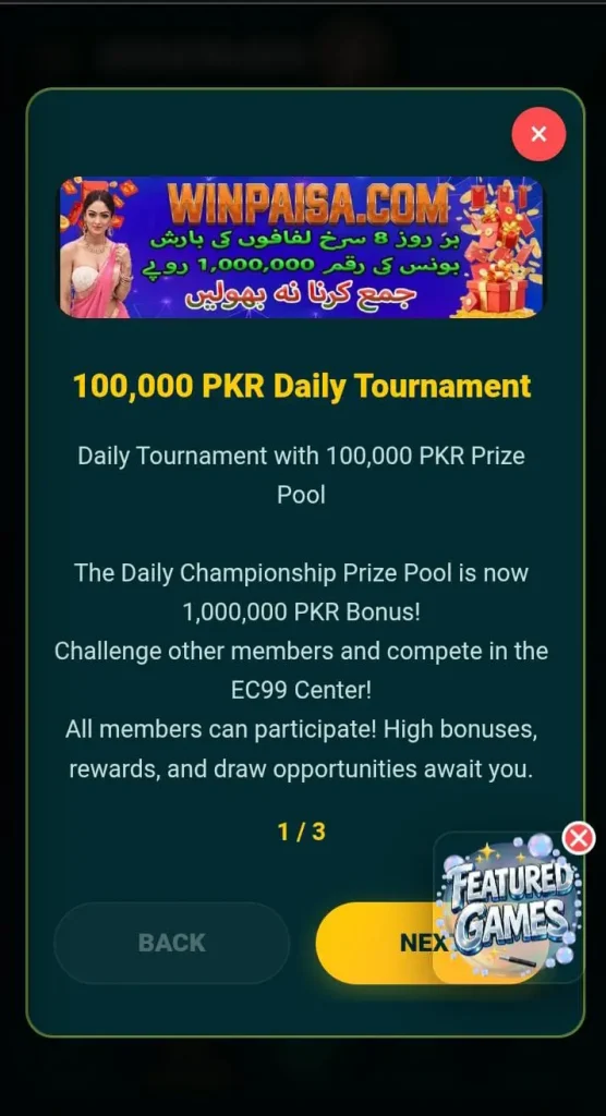 WINPAISA Game Banner